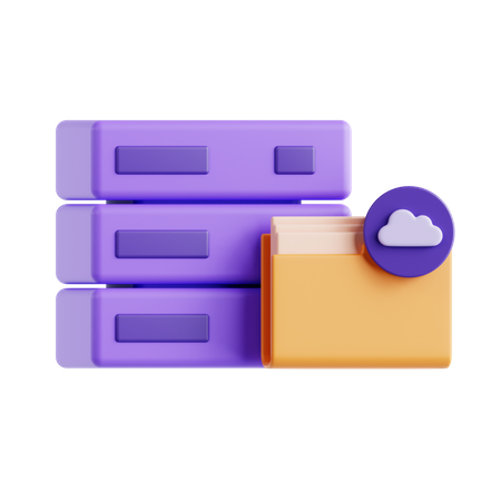Data Server  3D Icon