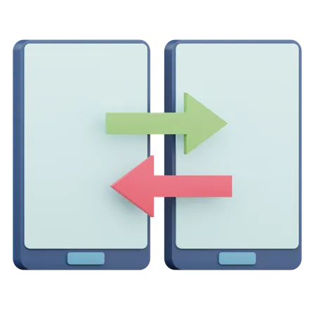 Data Sharing  3D Icon