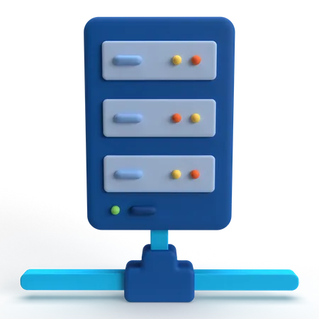 Data Storage  3D Icon