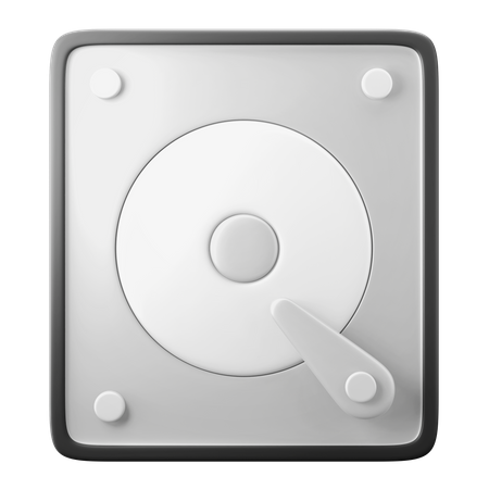 Data Storage  3D Icon