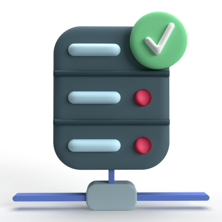 Data Storage  3D Icon