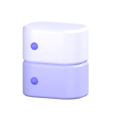 Data Storage  3D Icon