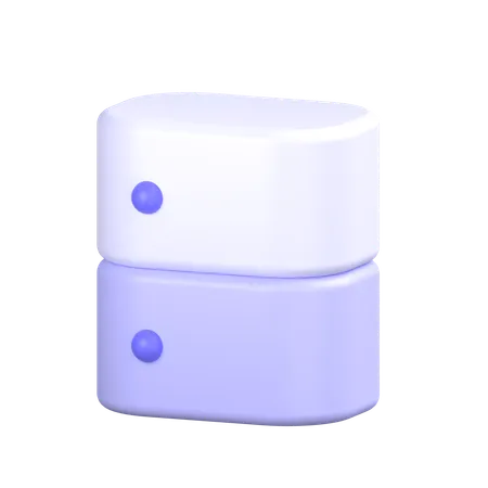 Data Storage  3D Icon