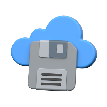 Data Storage  3D Icon