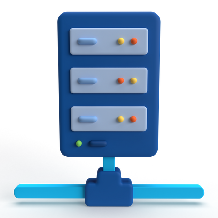 Data Storage  3D Icon