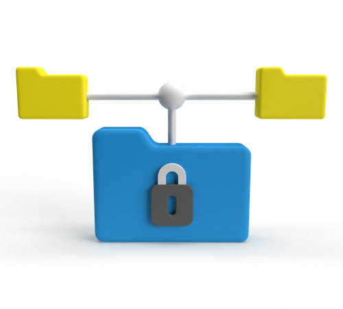 Data Storage  3D Icon