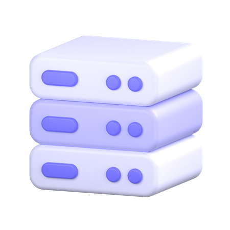 Data-storage 3D Icon