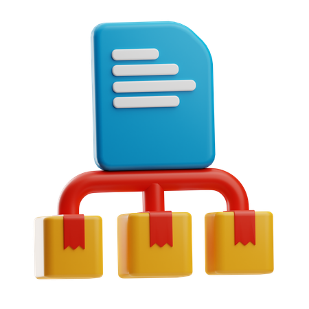 Data Structure  3D Icon