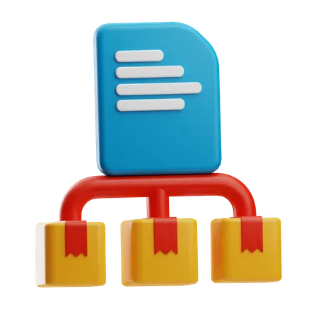 Data Structure  3D Icon