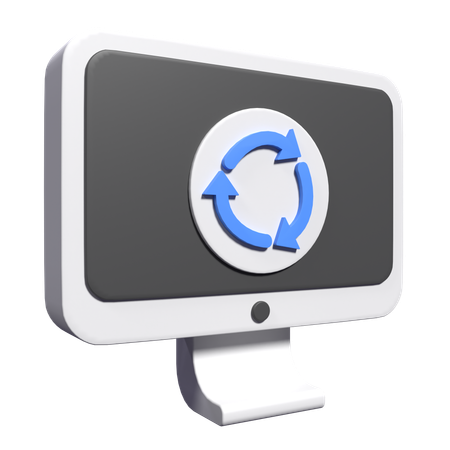 Data Synchronize  3D Icon
