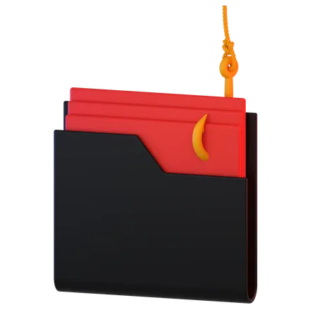 Data Theft  3D Icon