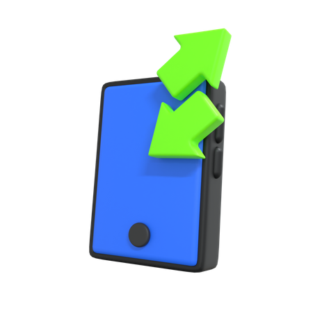 Data Transfer  3D Icon