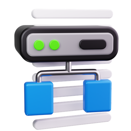 Data Transfer  3D Icon