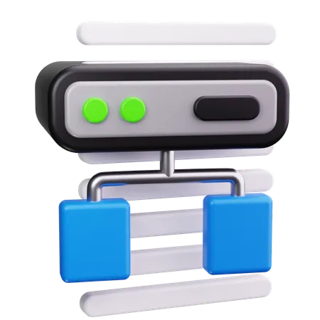 Data Transfer  3D Icon