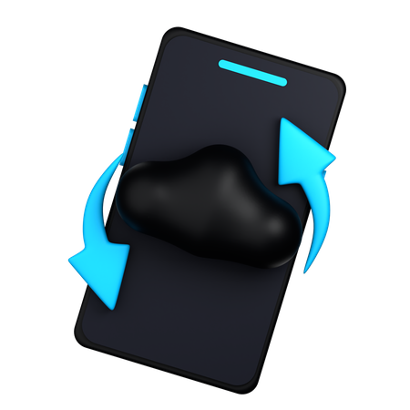 Data Transfer  3D Icon