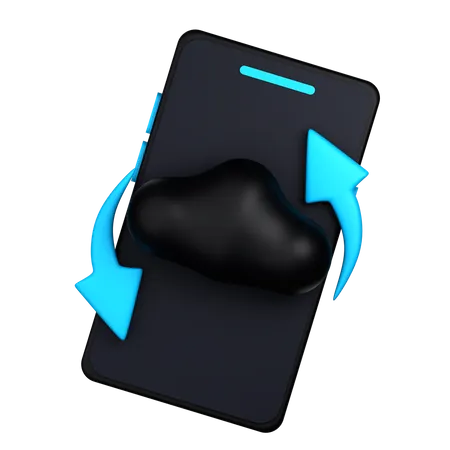 Data Transfer  3D Icon