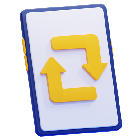 Data Transfer  3D Icon