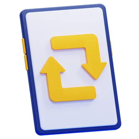 Data Transfer  3D Icon