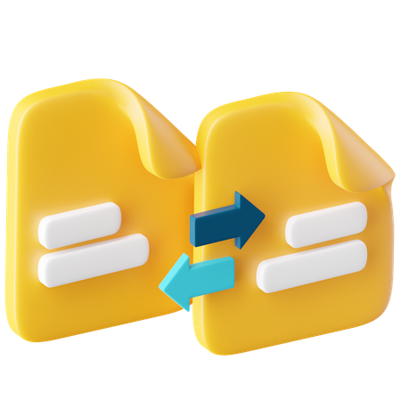 Data Transfer  3D Icon