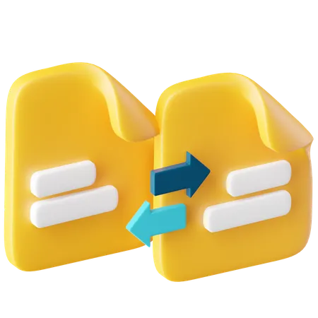 Data Transfer  3D Icon