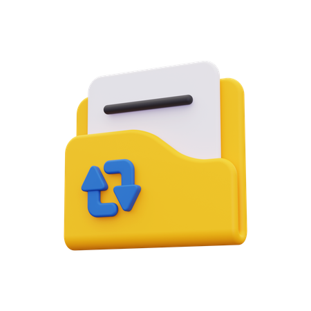 Data transfer  3D Icon