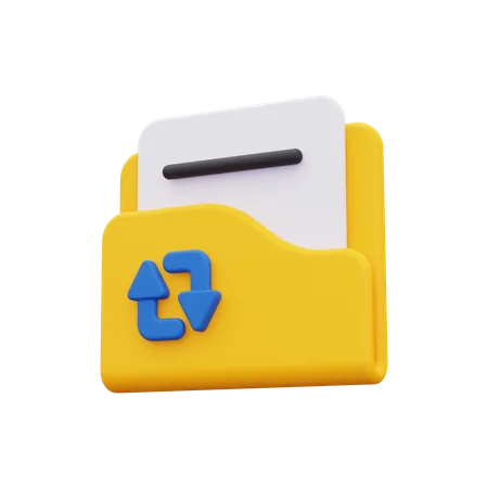 Data transfer  3D Icon