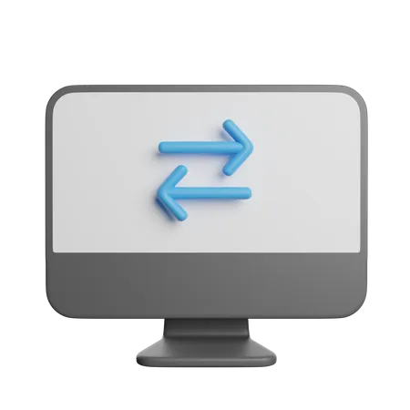 Transfer Desktop Database 3D Icon