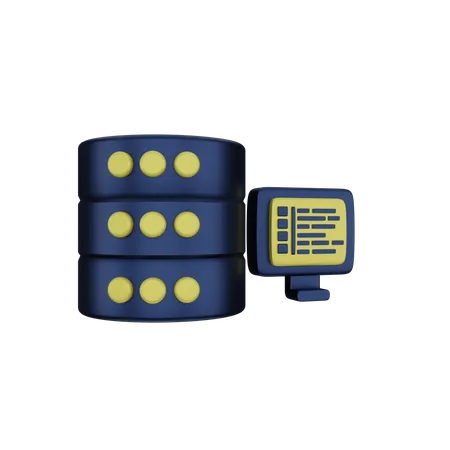 Database  3D Icon