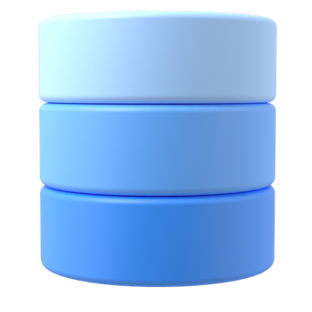 Database 3D Illustration