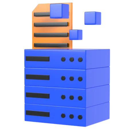 Database  3D Illustration
