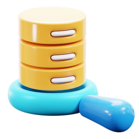 Database Analysis  3D Icon