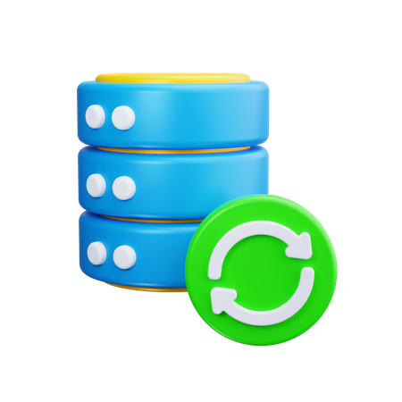 Database Backup  3D Icon