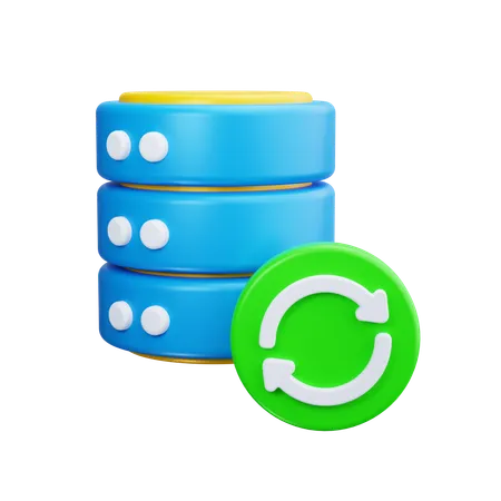 Database Backup  3D Icon