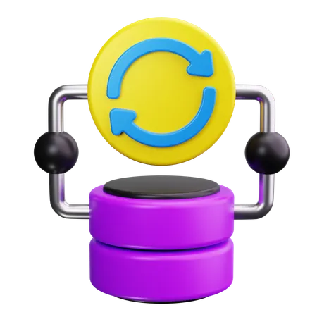 Database Backup  3D Icon