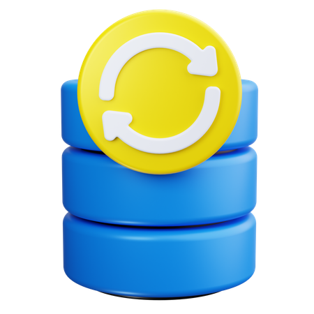 Database Backup  3D Icon