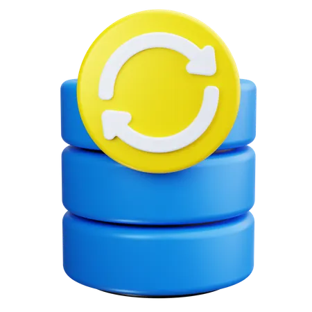 Database Backup  3D Icon