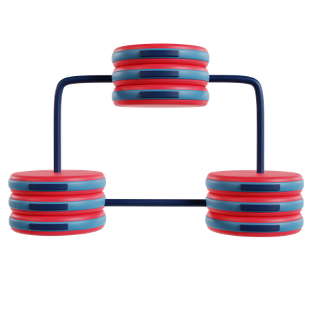 Database Big Data Design  3D Icon