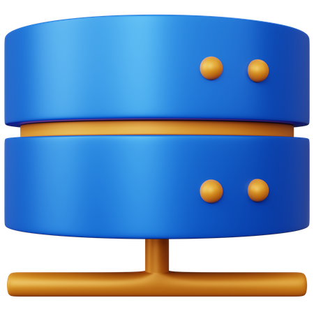 Database Connection  3D Icon