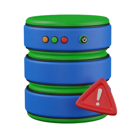 Database Error  3D Icon