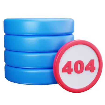 Database Error  3D Icon