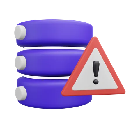 Database Error  3D Icon