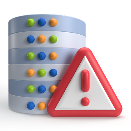 Database Error  3D Icon