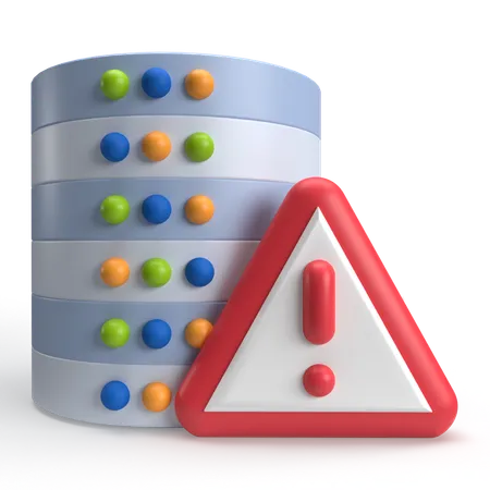 Database Error  3D Icon