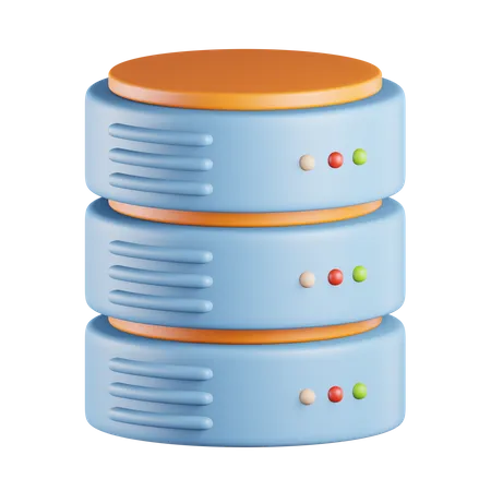 Database Hardware  3D Icon