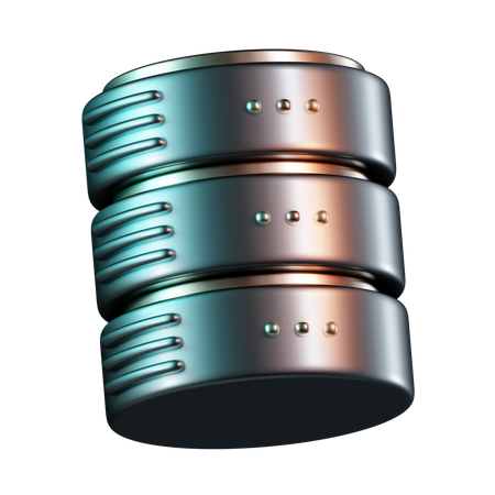 Database Hardware  3D Icon