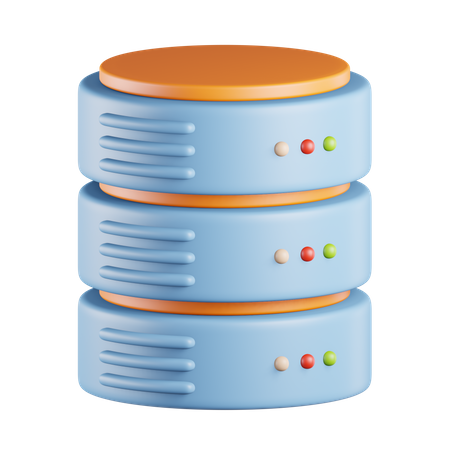 Database Hardware  3D Icon