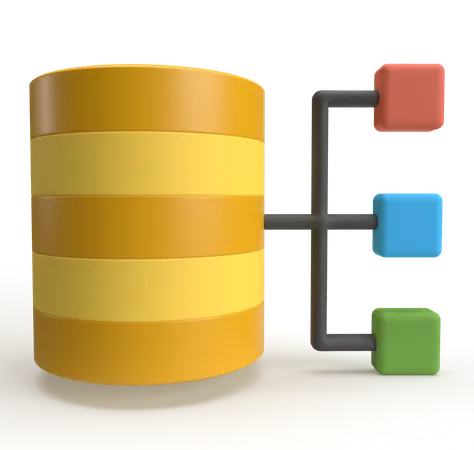Database Management  3D Icon