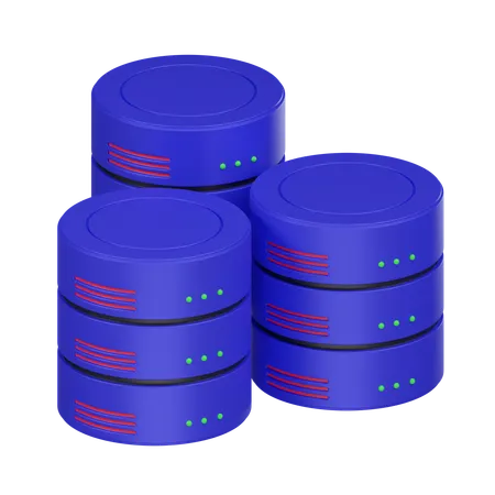 Database Management  3D Icon