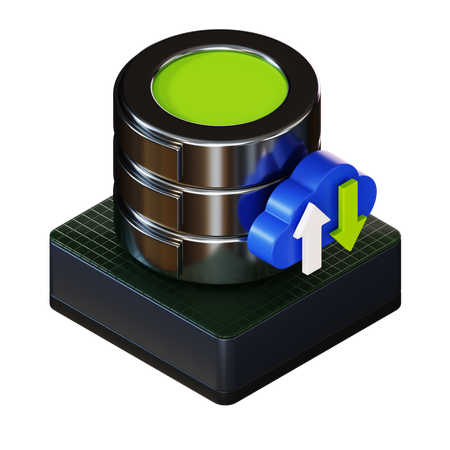 Database Management  3D Icon
