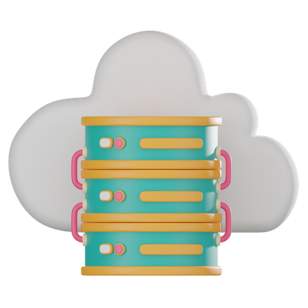Database Management  3D Icon